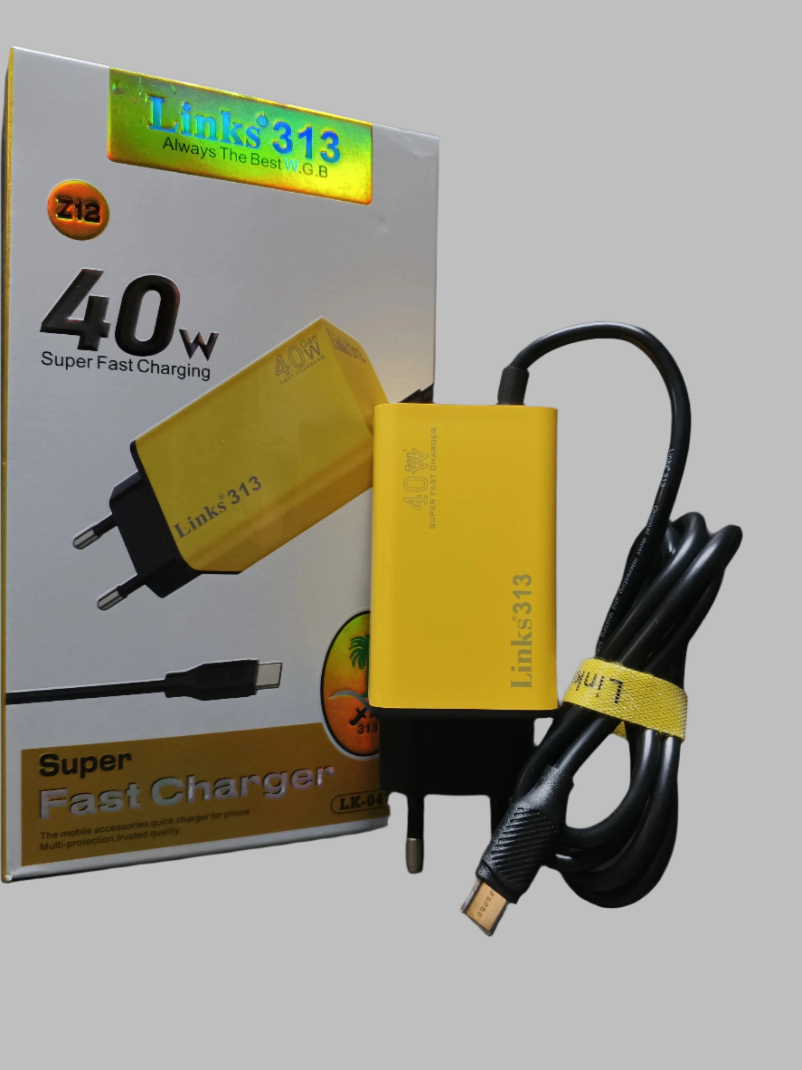 Super Fast 40W Charger with Cable – Links 313